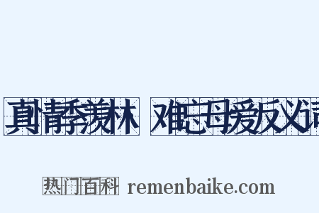 真情季羡林·难忘母爱反义词是什么意思的图片